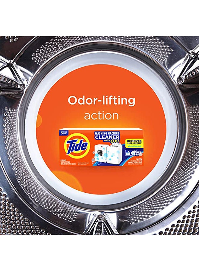 تايد منظف ​​الغسالة من تايد للغسالات ذات التحميل الأمامي والعلوي، صندوق 5 قيراط - قد تختلف التعبئة - Image 5