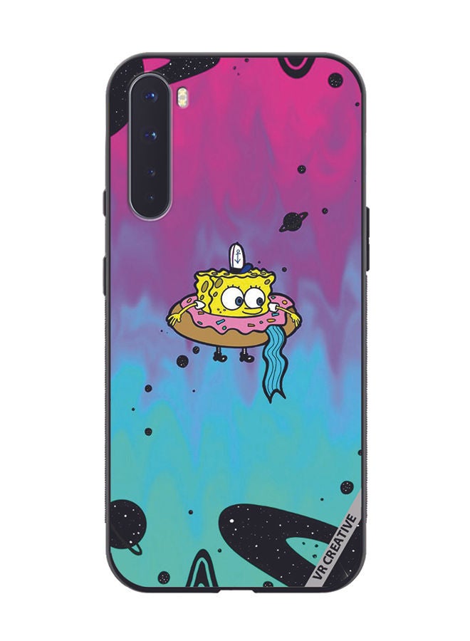 VR CREATIVE Protective Case Cover For OnePlus Nord Spongebob Design Multicolour - Image 1
