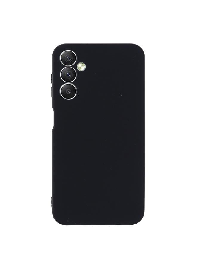 اس-توب جراب لهاتف Samsung Galaxy F34 5G مصنوع من السيليكون السائل المقاوم للصدمات بلون نقي - Image 2