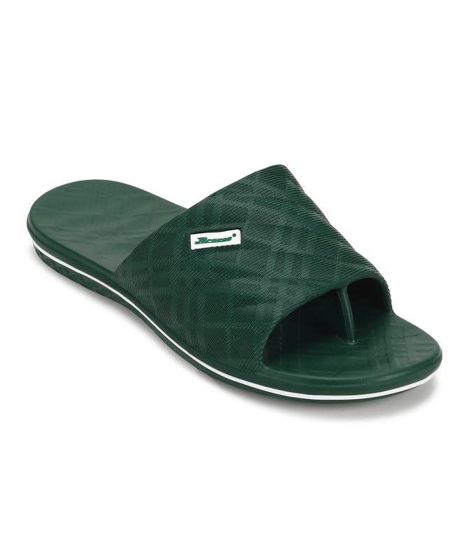 PARAGON K3402G Slippers for Men | Comfortable, Lightweight, Durable Flip Flops with Rubberised EVA Sole | Easy Washable Slip Ons | Ideal for Everyday Use Olive - Image 1