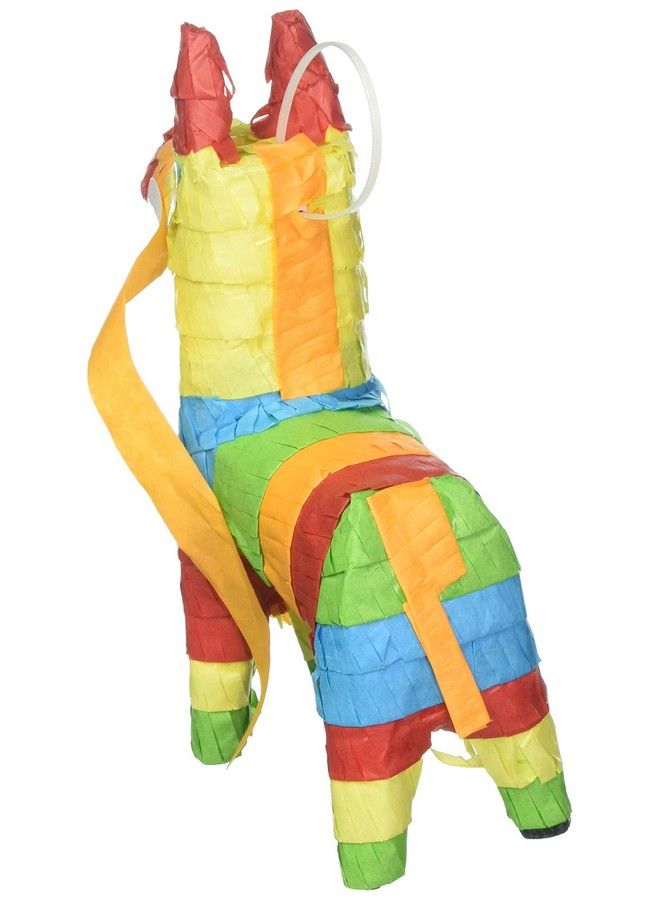 Amscan Mini Donkey Pinata Decoration 7 1/2" X 5 3/4" Multicolor - Image 5