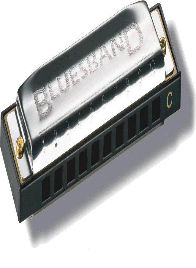 Hohner 1501BX Bluesband Key of C Harmonica,Black - Image 4