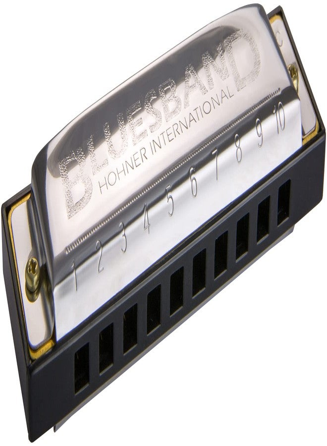 Hohner 1501BX Bluesband Key of C Harmonica,Black - Image 1