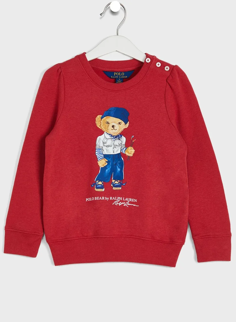 POLO RALPH LAUREN Kids Graphic Sweatshirt