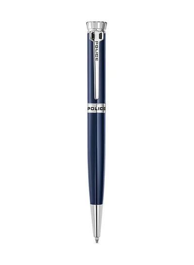 POLICE Blue Sleek Design Writing Pen