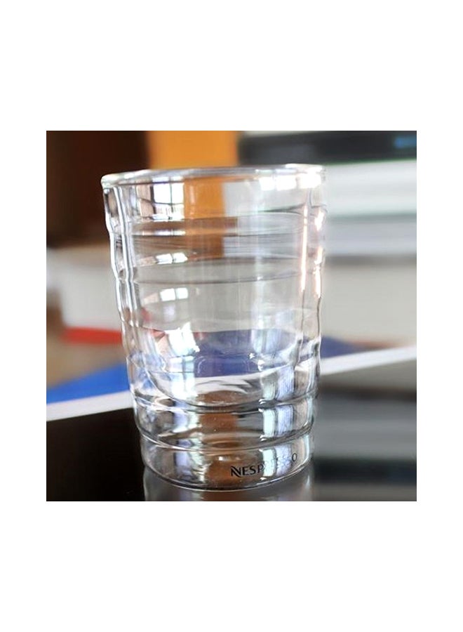 Nespresso Double Wall Water Glass Transparent - Image 3