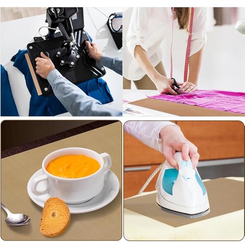 Hodaqe Obbattu Sheet Reusable Heat Resistant, 2pcs Roti Making Sheet, Waterproof Baking and Cooking Mat, Washable Roti Mat, Oven Mat, Barbecue Grill Mat (Pack of 2 Sheet, 40 * 30cm Each) - Image 5