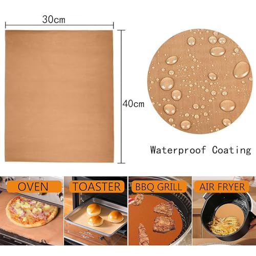 Hodaqe Obbattu Sheet Reusable Heat Resistant, 2pcs Roti Making Sheet, Waterproof Baking and Cooking Mat, Washable Roti Mat, Oven Mat, Barbecue Grill Mat (Pack of 2 Sheet, 40 * 30cm Each) - Image 2