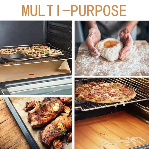 Hodaqe Obbattu Sheet Reusable Heat Resistant, 2pcs Roti Making Sheet, Waterproof Baking and Cooking Mat, Washable Roti Mat, Oven Mat, Barbecue Grill Mat (Pack of 2 Sheet, 40 * 30cm Each) - Image 4