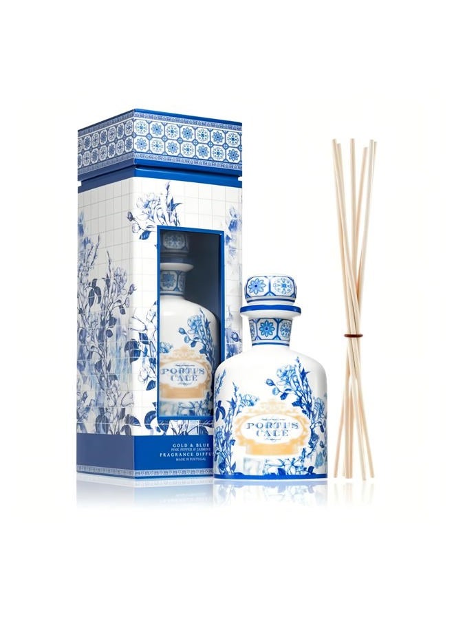 Castelbel C2-2304 Portus Cale Blue and Gold Reed Diffuser, 250 ml - Image 1