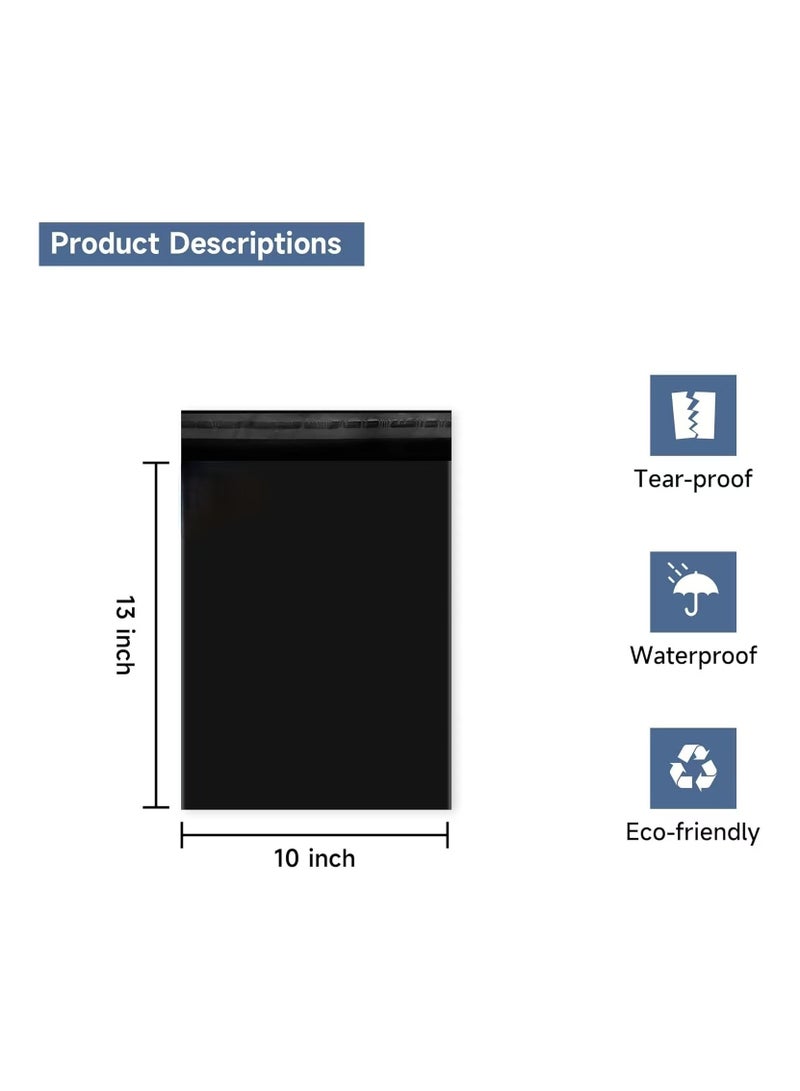 100 Large Poly Mailers 10x13 Shipping Bags for Small Business – Self Sealing Package Envelopes - Image 2