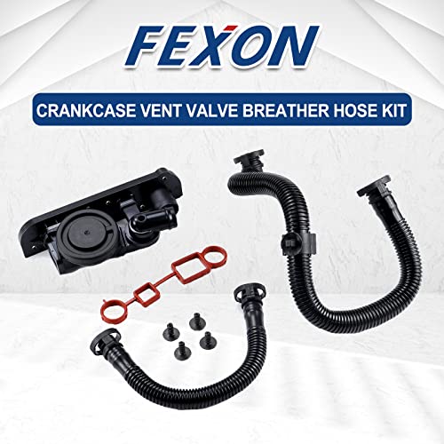 FEXON PCV Crankcase Breather Ventilation Valve Hose Gaskets for VW Jetta Passat GTI Audi TT A3 A4 2.0T 06F129101P - Image 3
