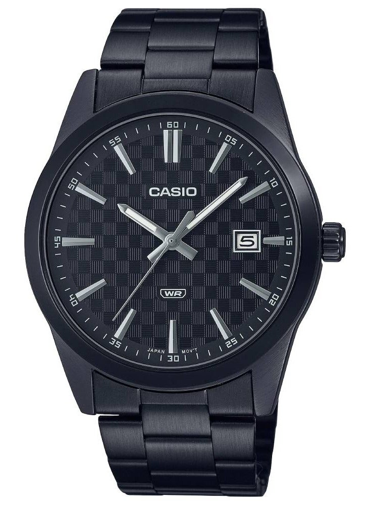 CASIO ساعة كاسيو MTP-VD03B-1AUDF كوارتز ستانلس ستيل للرجال