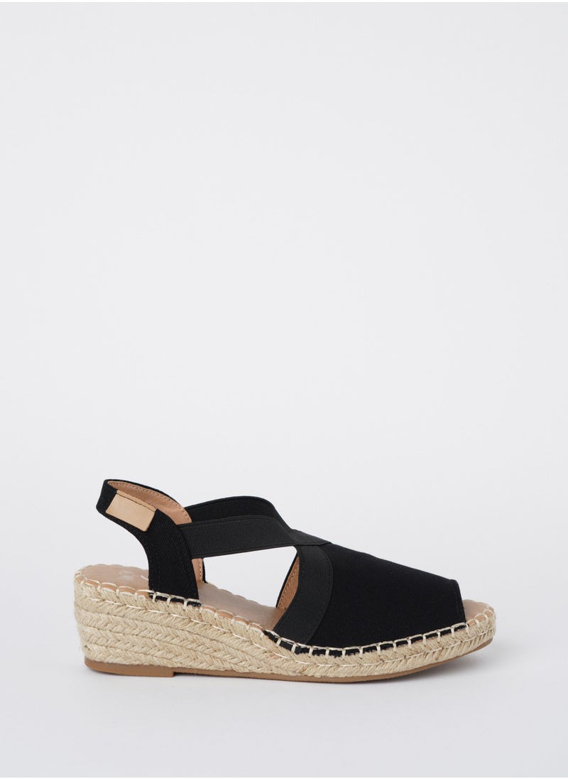Jove JOVE Women's Casual Espadrilles BLACK  - Image 3