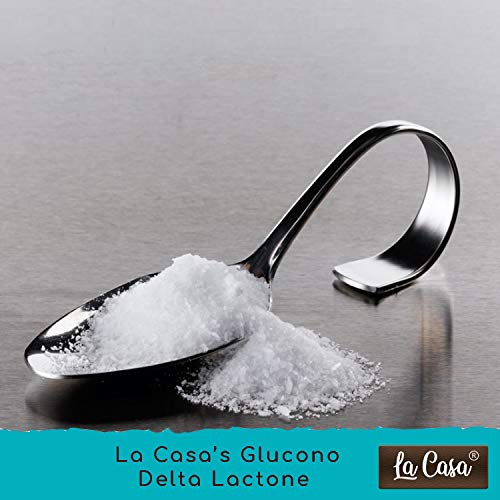 La Casa Premium Glucono Delta Lactone (GDL) | Tofu Coagulant | Leavening & Pickling Agent | Best Vegan Paneer Alternative | Product of India | 300g | - Image 3