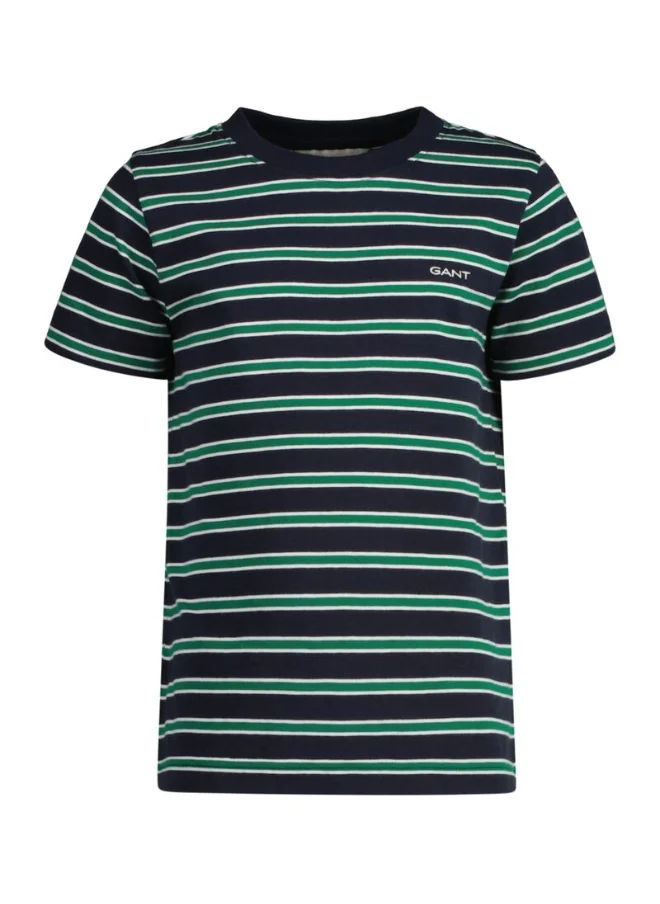 غانت Kids Striped T-Shirt
