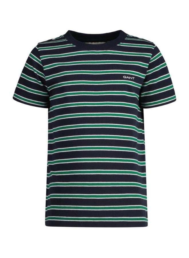 GANT Kids Striped T-Shirt - Image 1