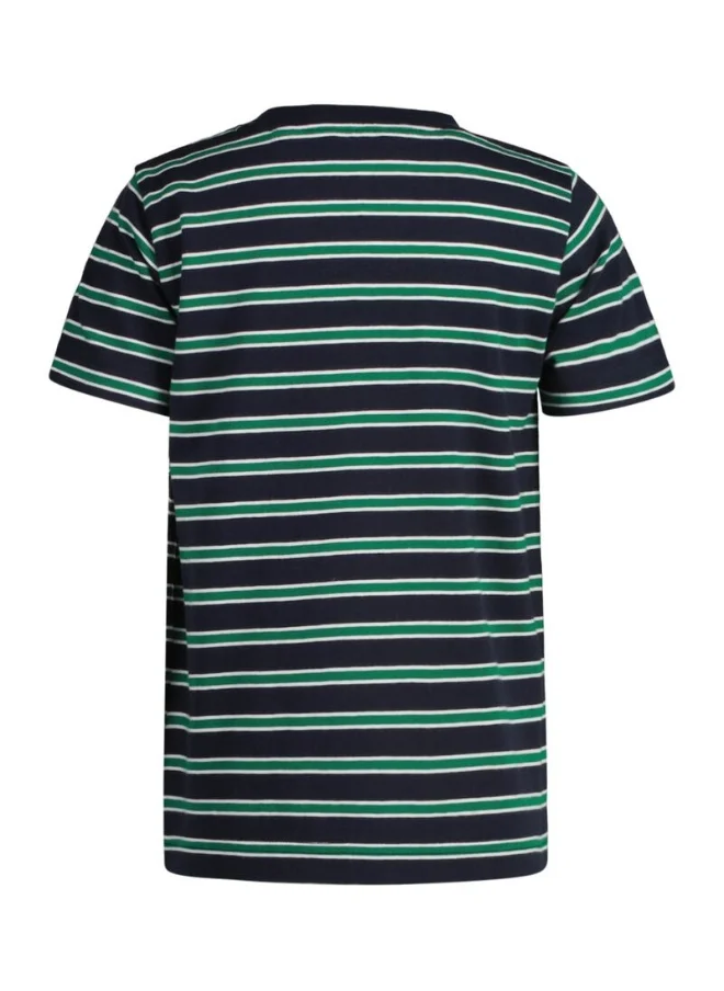غانت Kids Striped T-Shirt