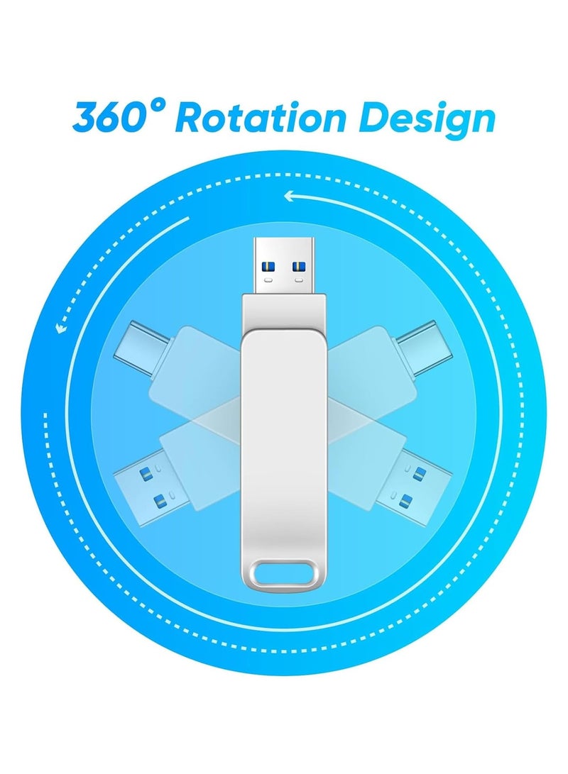 2TB USB 3.0 Flash Drive External Memory Stick for iPhone Android Laptops Tablets Photo StorageCompatible - Image 3