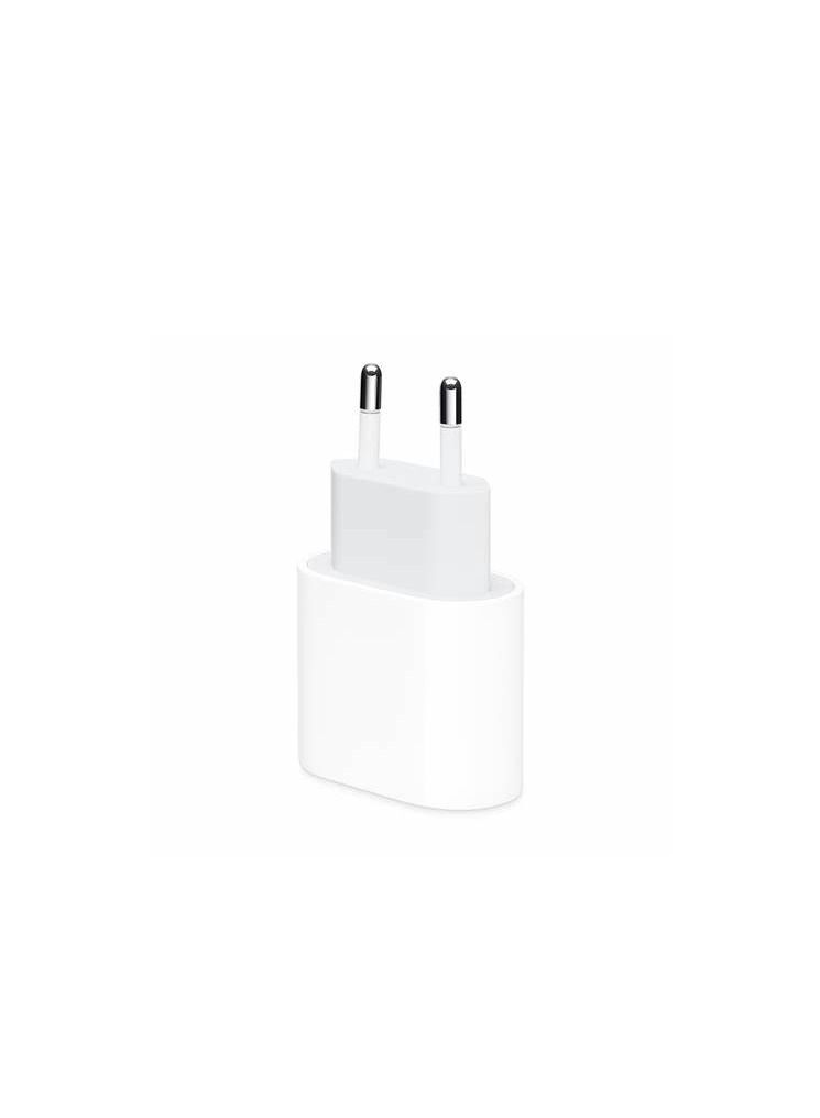 20W USB C Dual Plug Power Adapter White