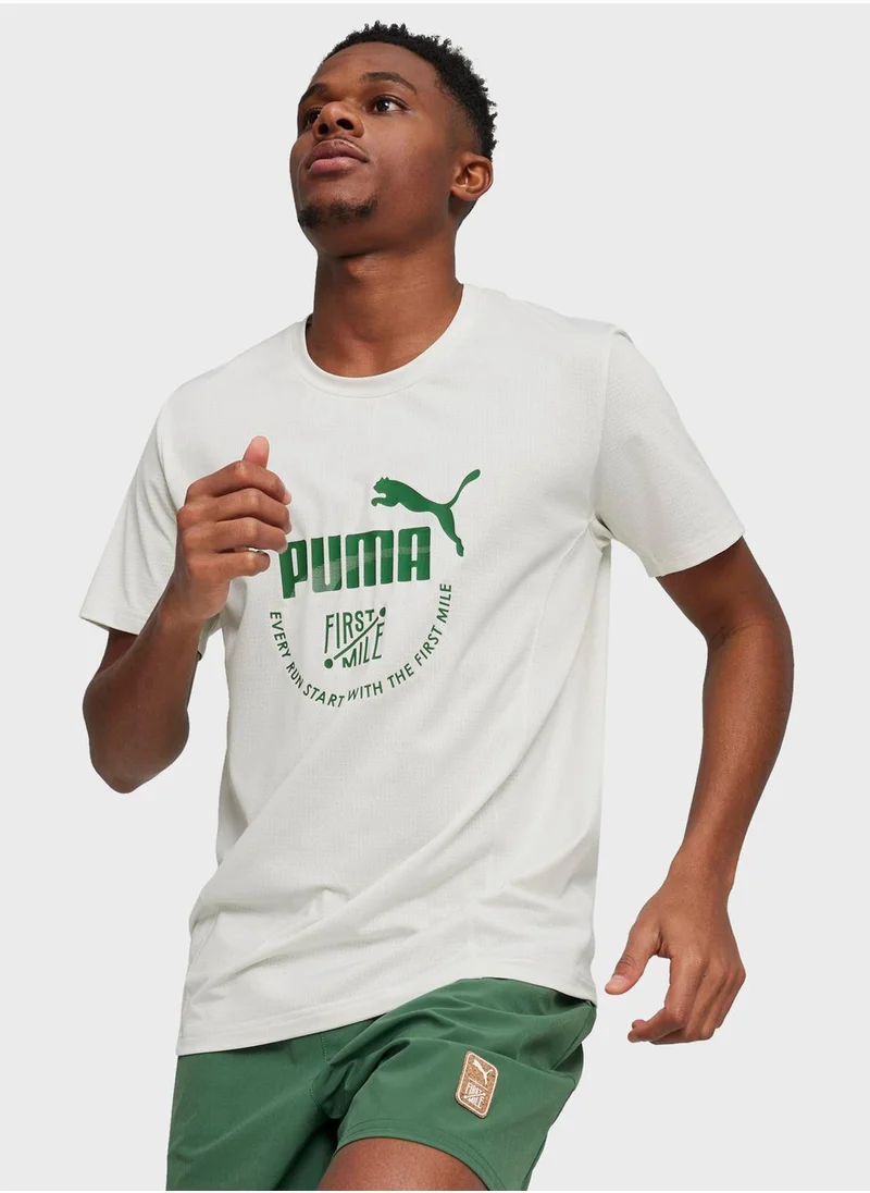 PUMA Unisex First Mile T-Shirt