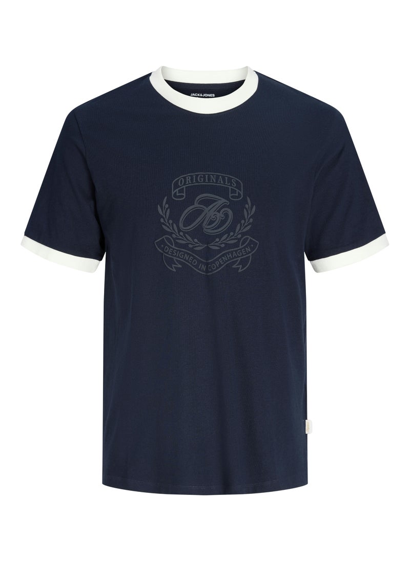 JACK & JONES Graphic Crew Neck T-Shirt - Image 5