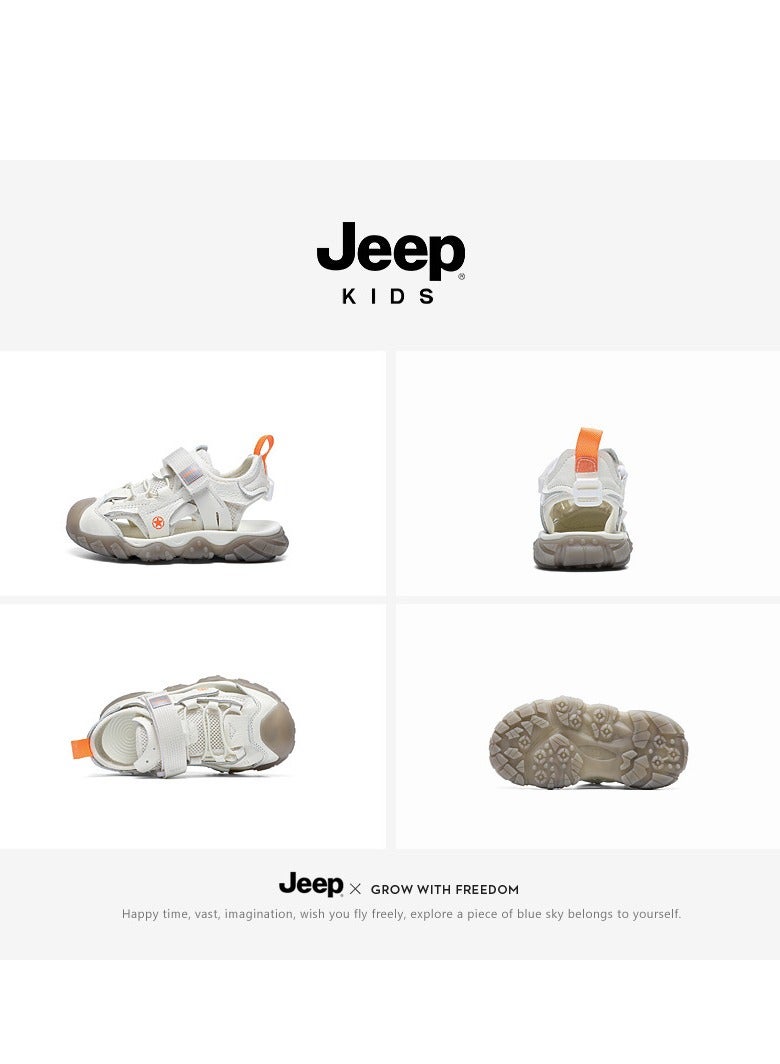 Jeep صنادل جديدة بنعل ناعم مضاد للانزلاق أحذية رياضية للأطفال أحذية شاطئ  - Image 2