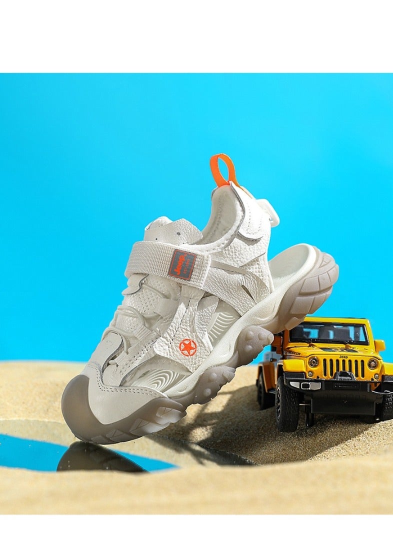 Jeep صنادل جديدة بنعل ناعم مضاد للانزلاق أحذية رياضية للأطفال أحذية شاطئ  - Image 4