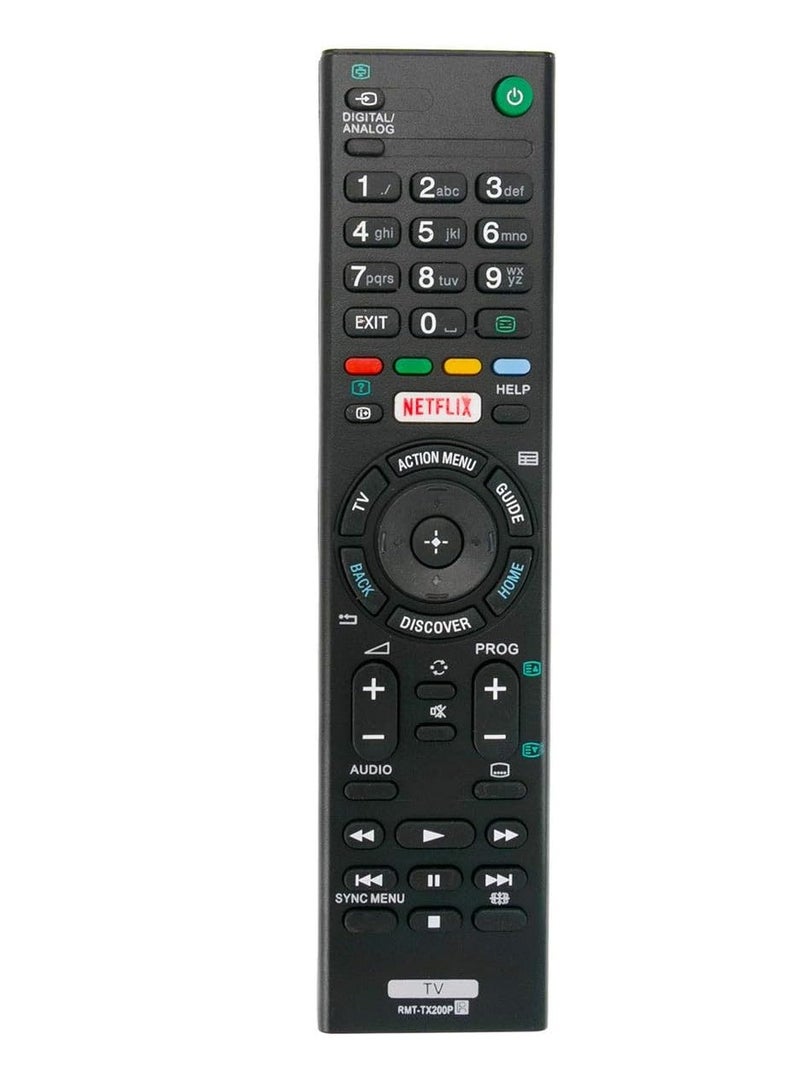 ELTRAZONE New Replacement Remote Control, Remote Control Fit, Universal Remote Control Compatible with Sony Bravia TV KD-65X7500D KD-55X7000D KD-49X7000D KD65X7500D - Image 1