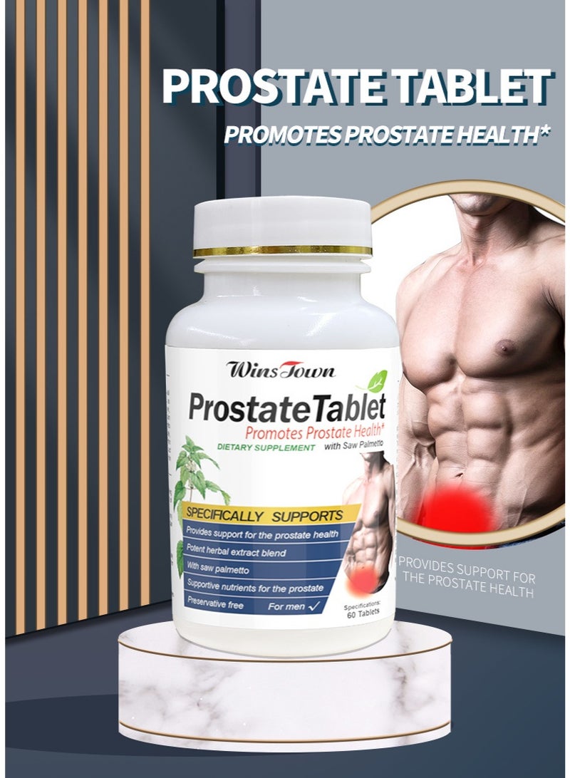 Wins Town Prostate Tablet Promotes Prostate Health,60 Tablets  - Image 3