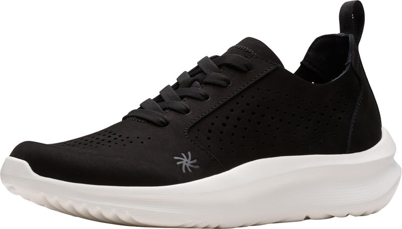 Clarks Women's Solevana Style CloudSteppers Sneaker, Black Nubuck, 6 - Image 1