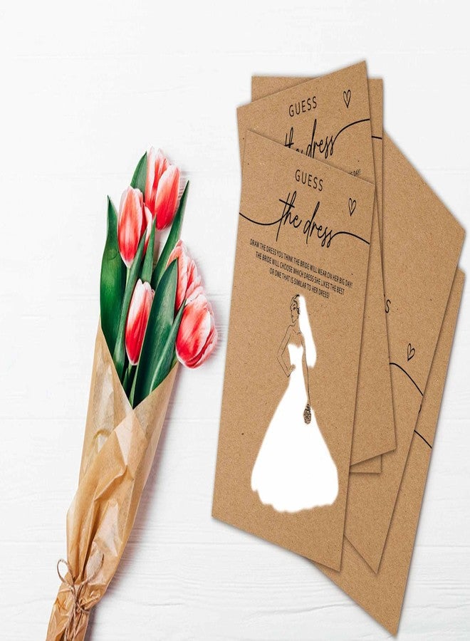 Huastatewolf Kraft Bridal Shower Games, Find the Dress Bachelorette Party Games, Kraft Engagement Party Games For 25 Guests, Weddingdecorations (Kraft003) - Image 3