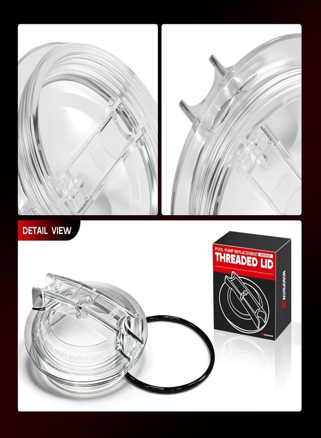 مصفاة لولبية وغطاء حلقي لمضخة حمام السباحة Achilioson SPX3100D، متوافق مع مضخات Hayward Super Pump SP3000 وSP3000X، طرازات C250CF وC500CF وC1100CF وC1800CF - Image 4