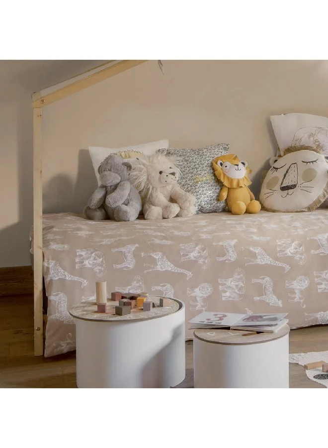 atmosphera Savannah Kid's Bed Linen Set Multicolour 140 x 200 cm 174018H