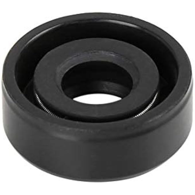 ريحني غطاء مطاطي أسود بحجم 10 مم × 22 مم × 8 مم مع ختم عمود زيت Tc مزدوج الشفة لسيارة أوتوماتيكية - Image 3