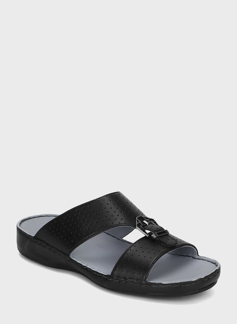 Red Tape T-Bar Flat Sandals - Image 2