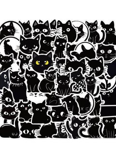 50 cartoon waterproof stickers，black cat emoji graffiti stickers, decorate guitar, laptop, suitcase DIY waterproof stickers - pzsku/Z46B22C5C1ADE76D34228Z/45/_/1732946552/f600f33e-3250-49f8-b245-2361d9483fcf