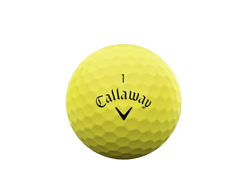 Callaway كرات جولف سوبر سوفت (نسخة 2023، صفراء) - Image 4