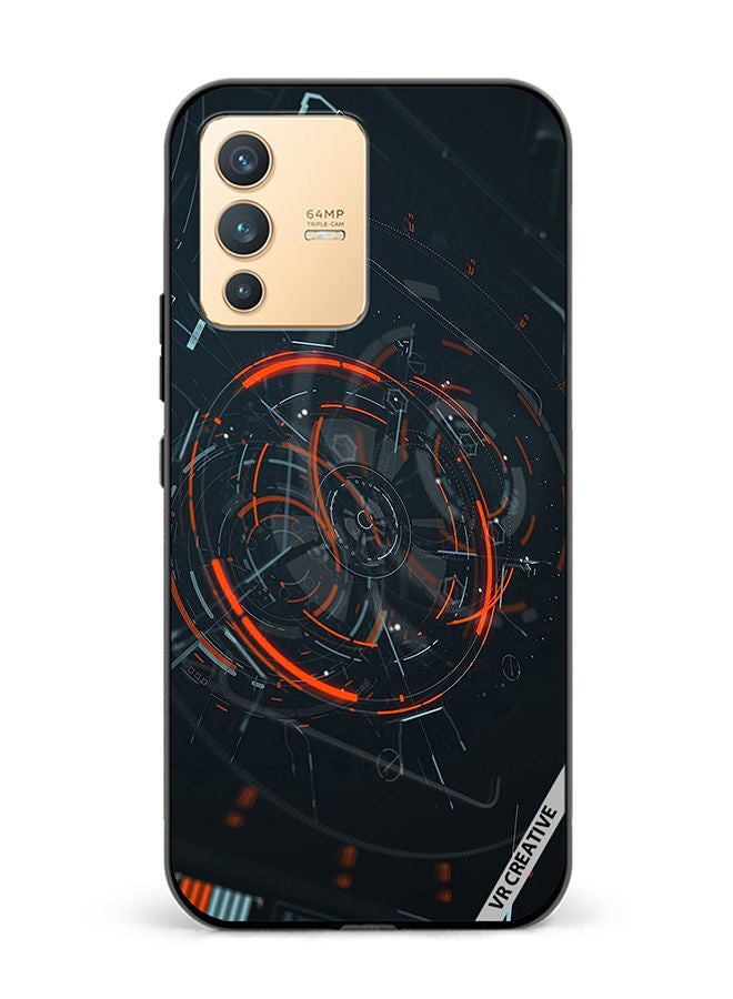 VR CREATIVE Protective Case Cover For Vivo V23 5G Design Multicolour - Image 1
