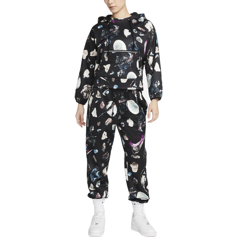 Nike (WMNS) Nike Dri-FIT Swoosh Fly Standard Issue Pullover 'Black White' - Image 2