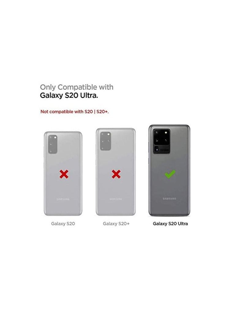 Galaxy S20 Ultra, Spigen NeoFlex Screen Protector Designed 2 Pack Case Friendly