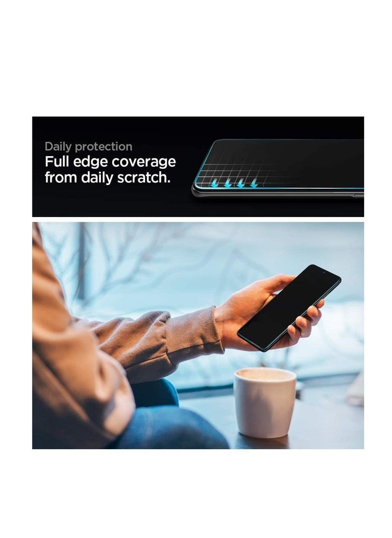 Galaxy S20 Ultra, Spigen NeoFlex Screen Protector Designed 2 Pack Case Friendly