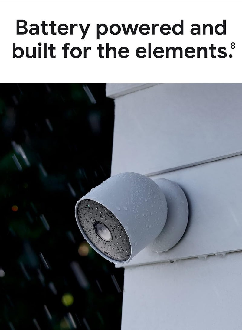 Google Nest GA01317-US Camera Battery Outdoor Indoor - Image 2