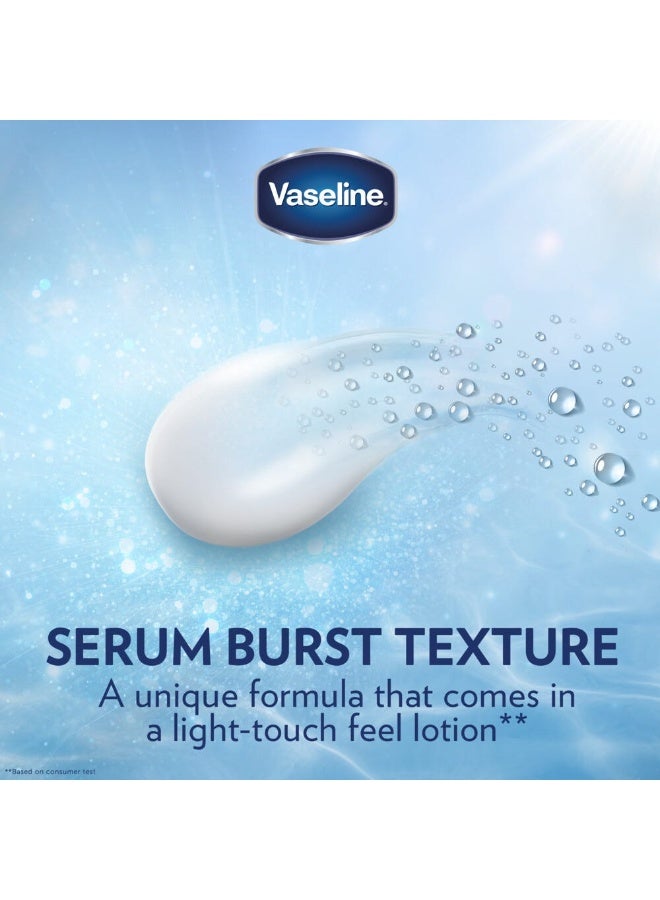 VASELINE Essential Even Tone Body Lotion, Flawless Glow, Gluta-Hya Serum Burst UV, 200ml - Image 5