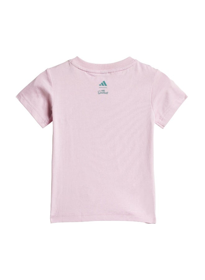 Adidas Adidas I Sim T Set U Pink Not Sports Specific Suits For Unisex  - Image 3