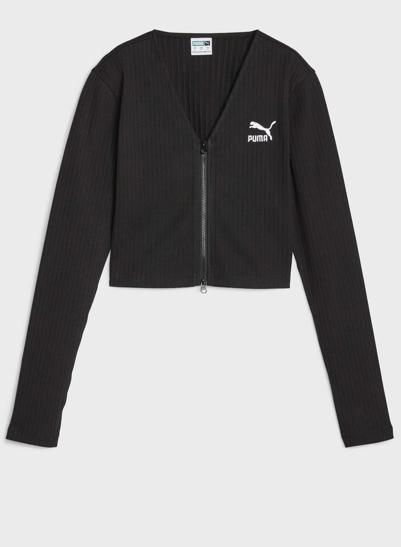 PUMA Classics Ribbed Shirt