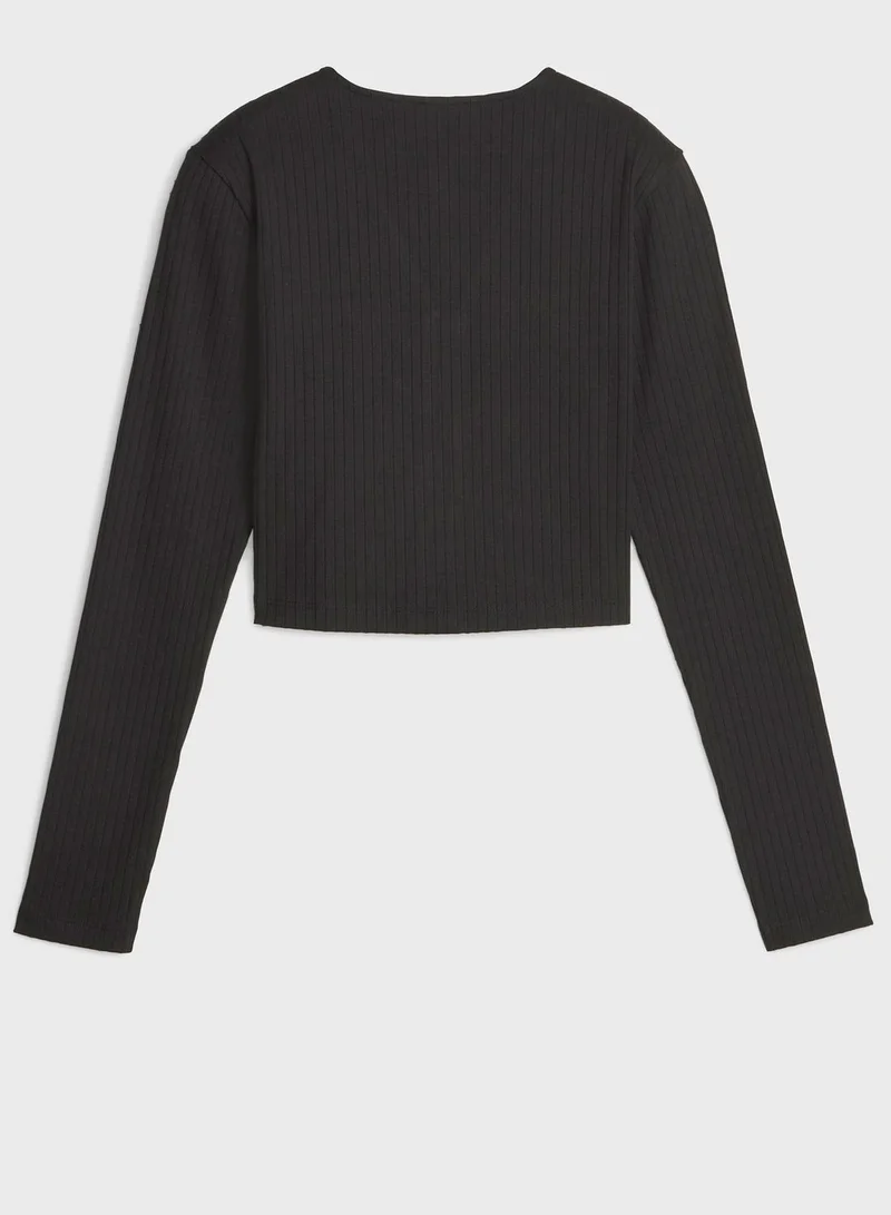 PUMA Classics Ribbed Shirt