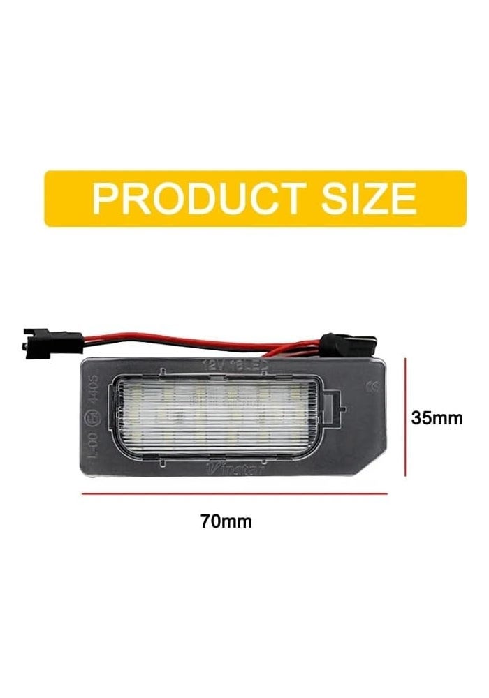 DEMULAX 12V LED License Plate Light for Mitsubishi - Image 2