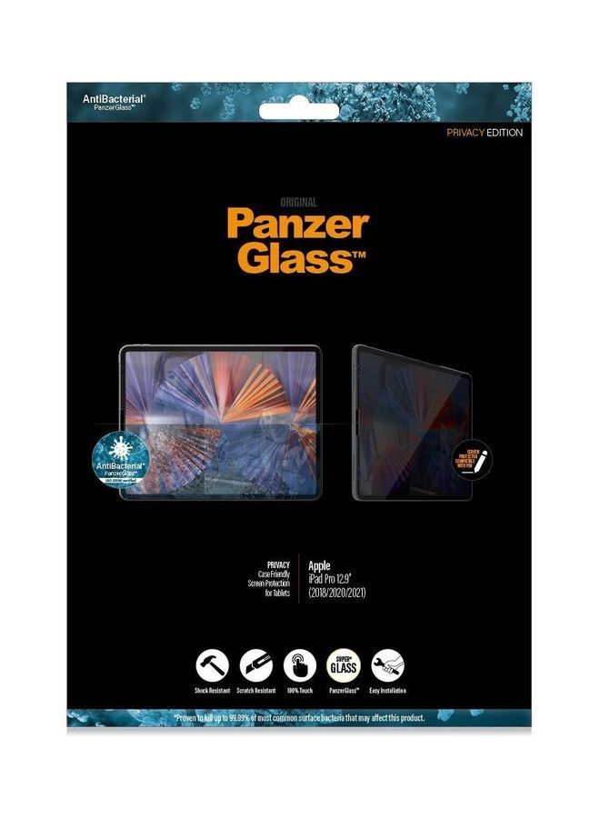 NIBEMINENT iPad Pro 12.9" 2021/2020 Screen Protector Privacy Filter Clear  - Image 3