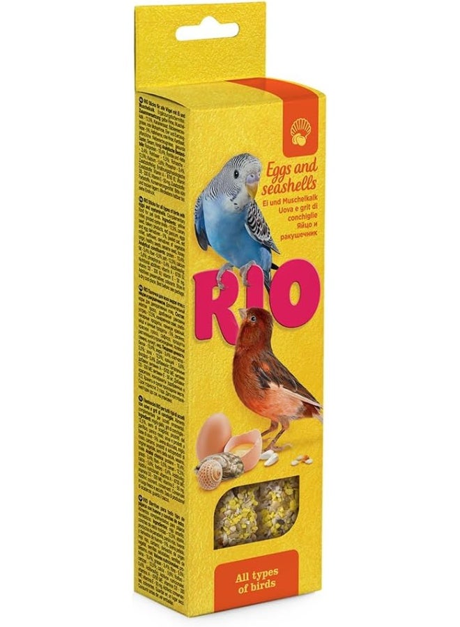 RIO عصي ريو لجميع أنواع الطيور مع البيض والأصداف 2x40غ - Image 1